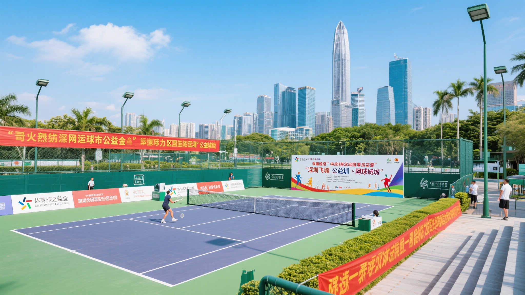 体彩公益金助力深圳，携手打造“网球之城”辉煌未来