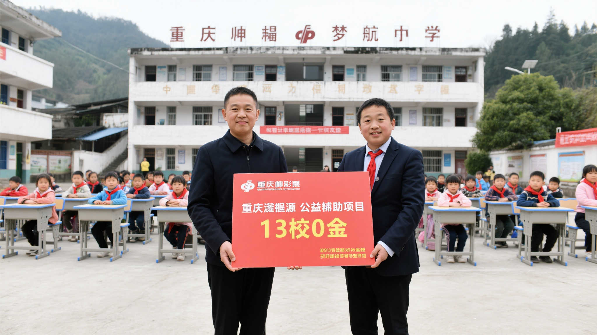 13所中小学获资助 重庆福彩托举校园幸福梦 13所中小学获资助 重庆福彩托举校园幸福梦