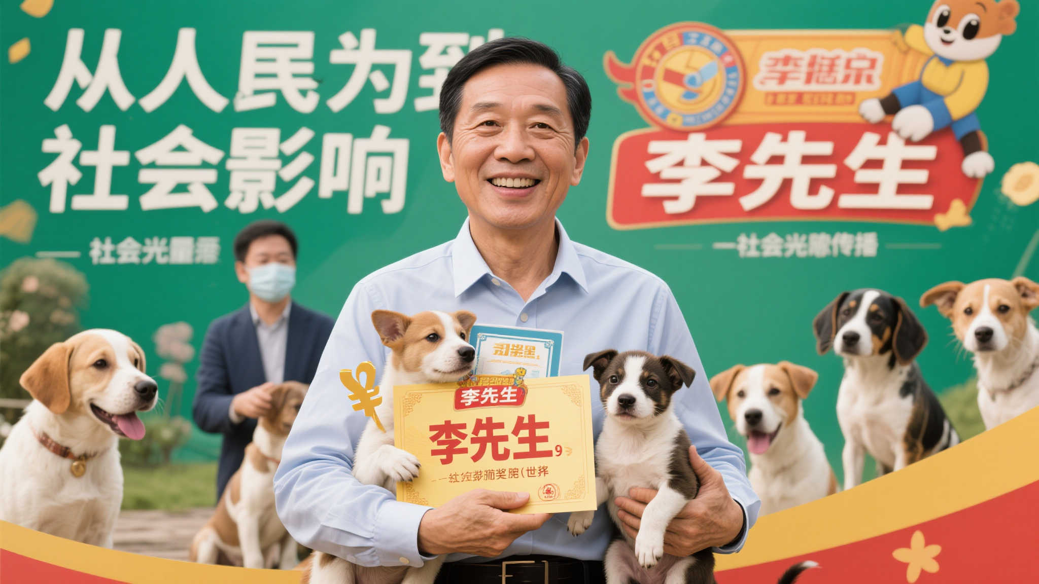 老人喜中2877万彩票大奖 携爱犬兑奖欲为动物公益献爱心 老人喜中2877万彩票大奖 携爱犬兑奖欲为动物公益献爱心
