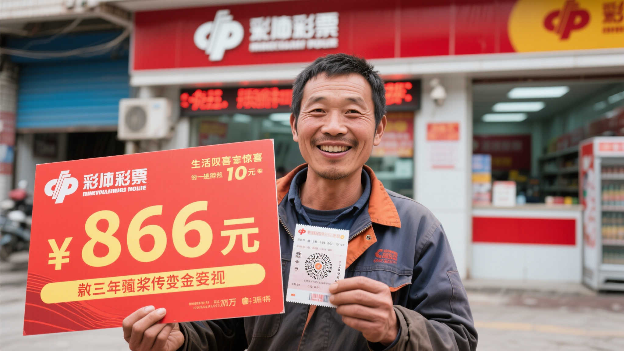 打工人10元喜中福彩866万,兑奖感慨三年人生起伏 打工人10元喜中福彩866万,兑奖感慨三年人生起伏