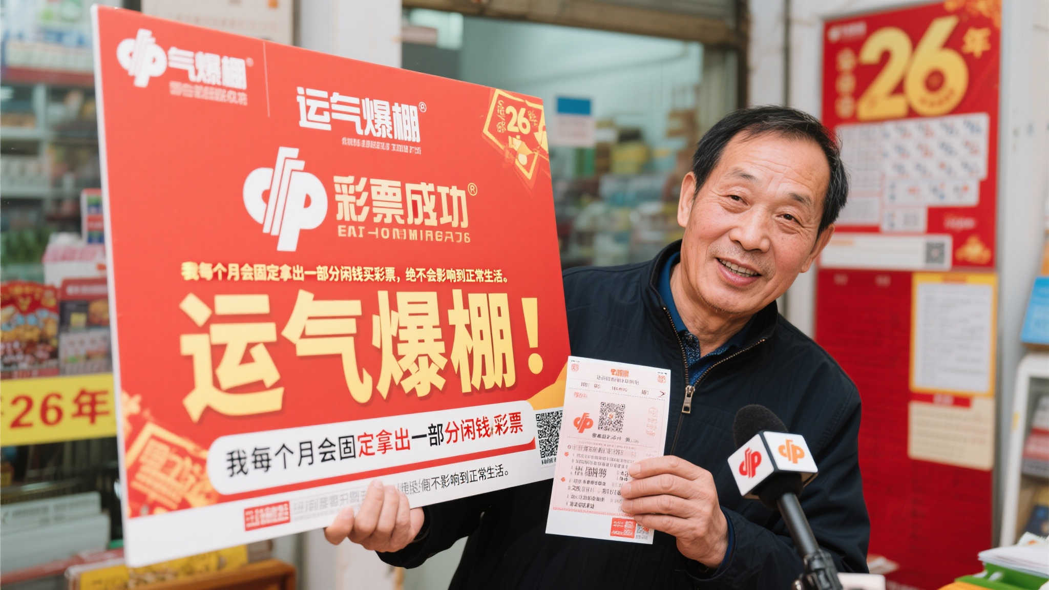 26年资深彩民再中体彩200万：19年前已领过大奖