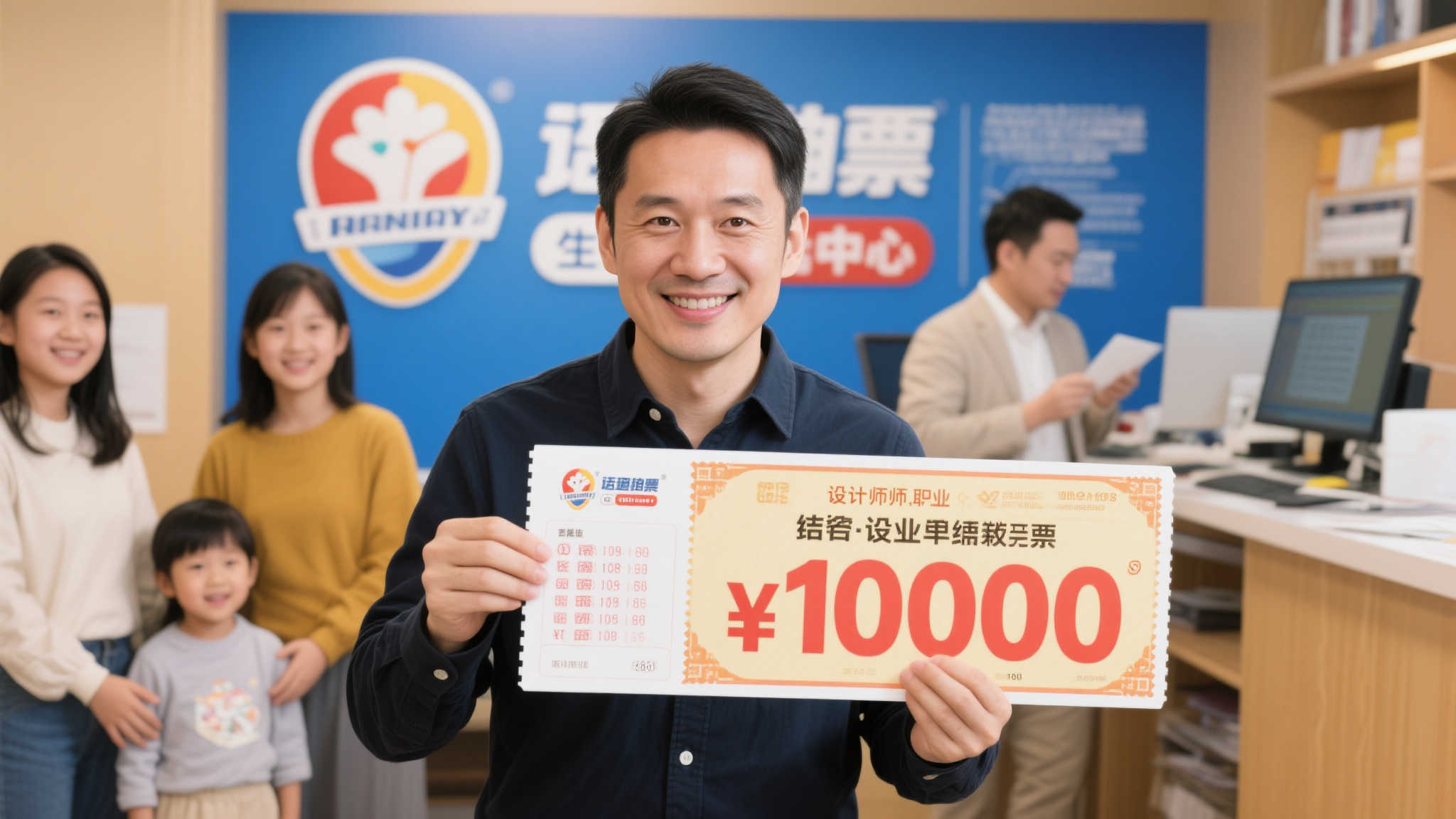 设计师意外中彩获1286万：奖金全投“鸡娃”大计