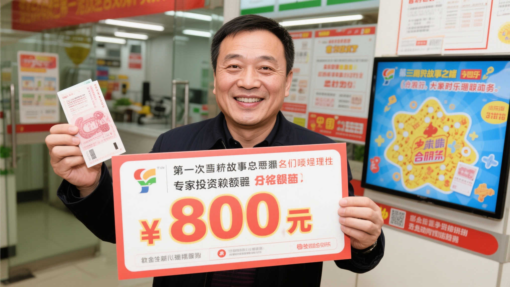 男子出差途中喜中80万大奖 两小时内火速领奖 男子出差途中喜中80万大奖 两小时内火速领奖