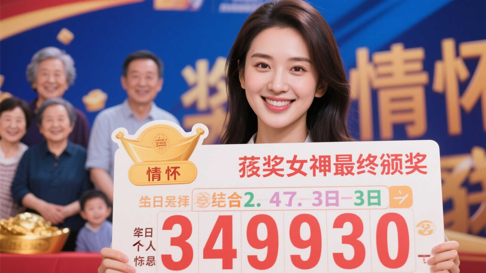 女子坚持4年守号终揽大乐透千万大奖 初次购彩只为凑热闹