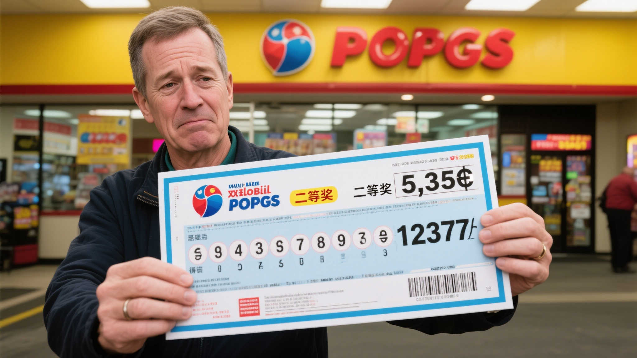 错失5.35亿大奖！彩民仅差一号抱走双色球1237万