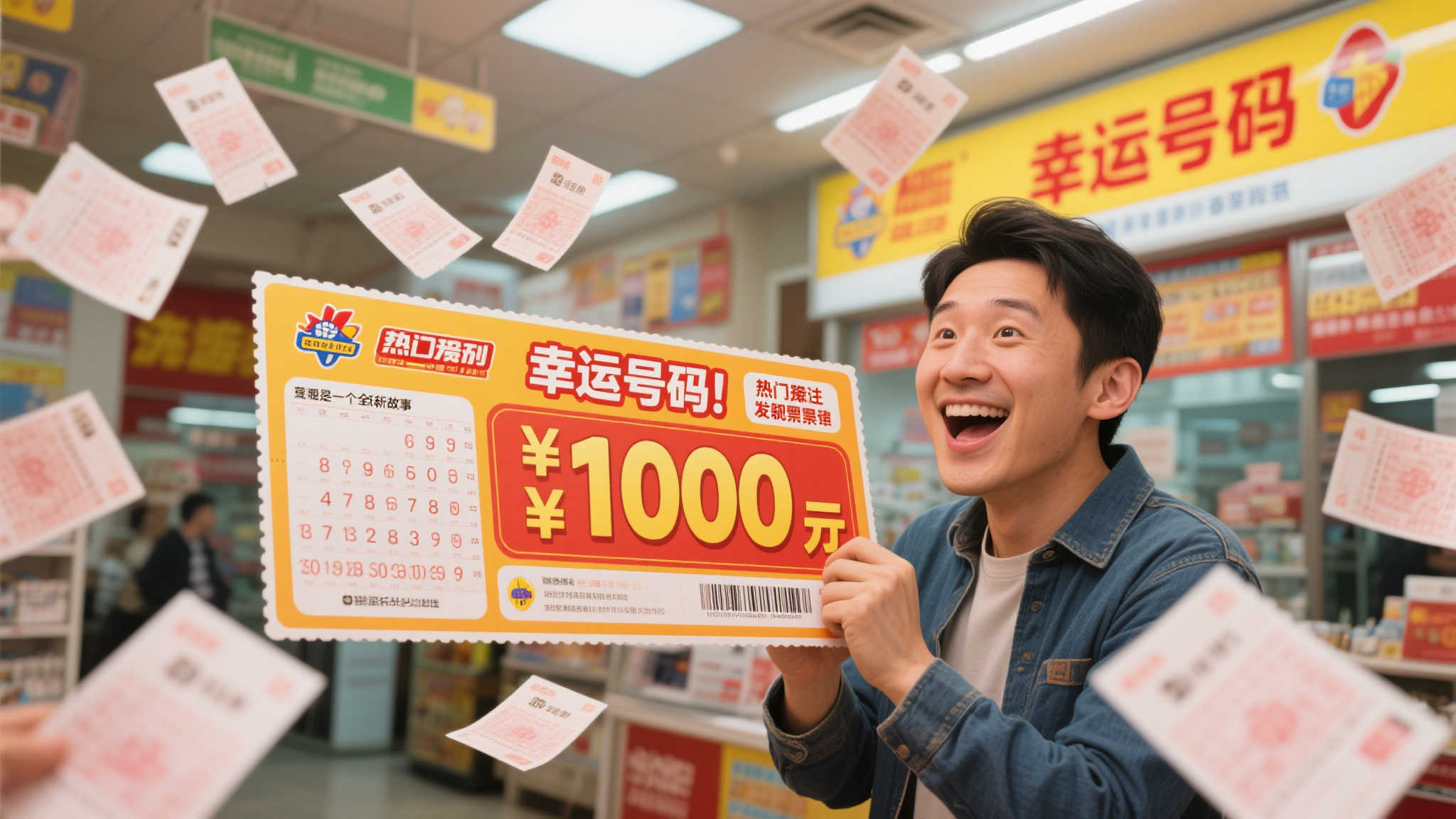 小彩种爆发大惊喜 男子凭直觉选号揽获体彩百万大奖