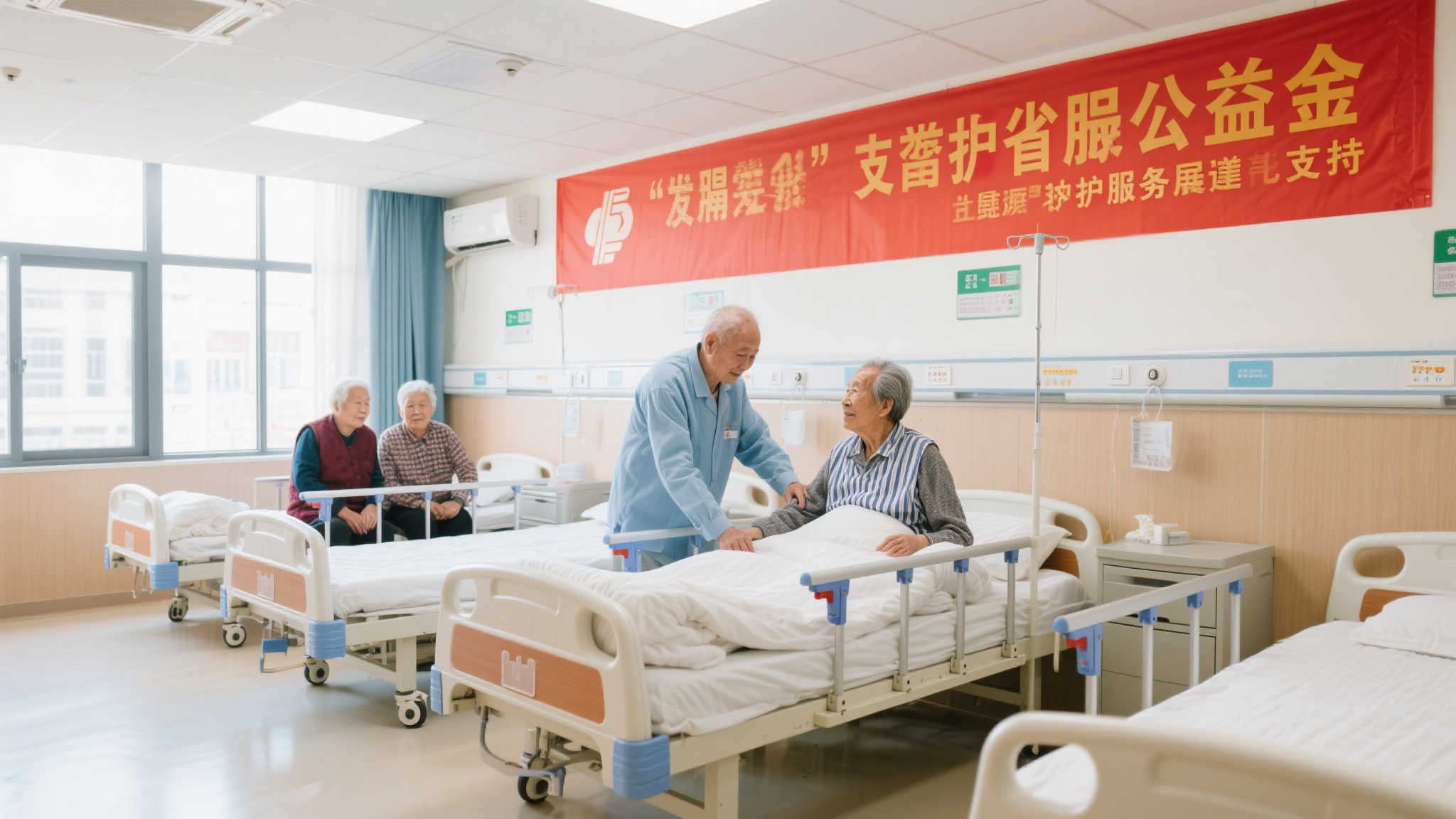 借助福彩公益金助力护理床位建设,焕发老年生活新光彩 借助福彩公益金助力护理床位建设,焕发老年生活新光彩