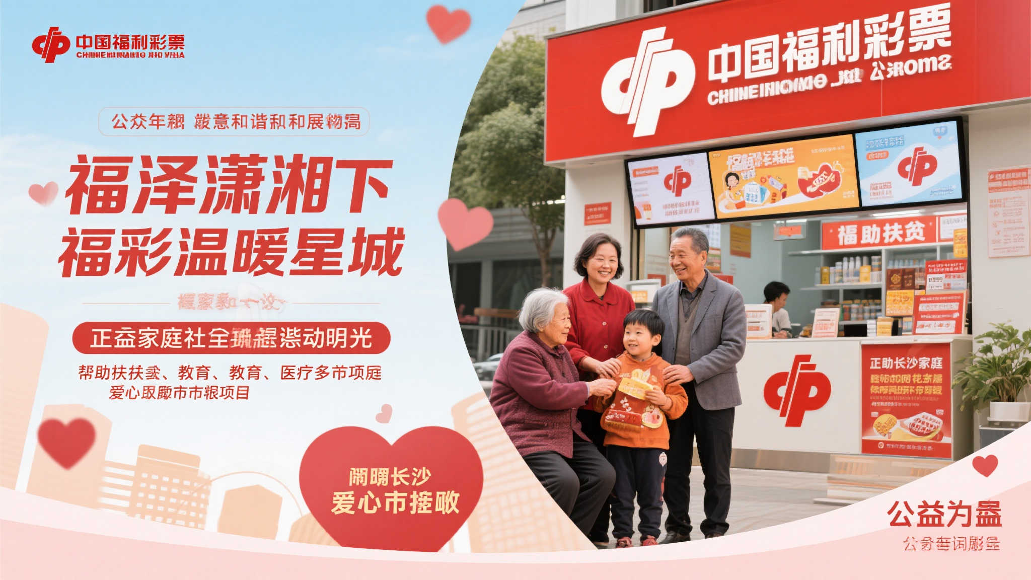 【福彩公益润星城】福泽潇湘,温暖长沙 【福彩公益润星城】福泽潇湘,温暖长沙