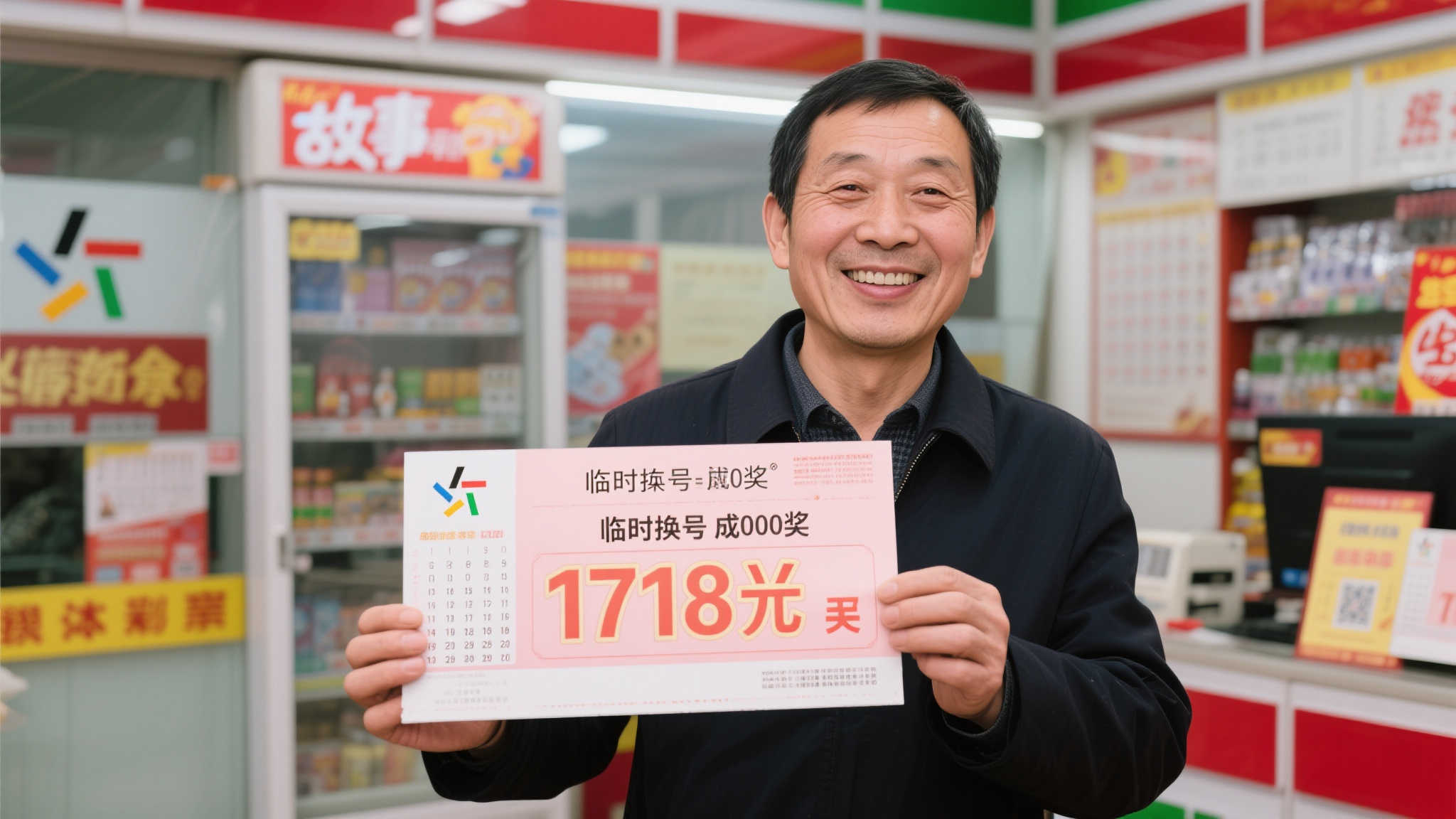 男子购彩改用生日号码中体彩1718万 兑奖慷慨捐款10万