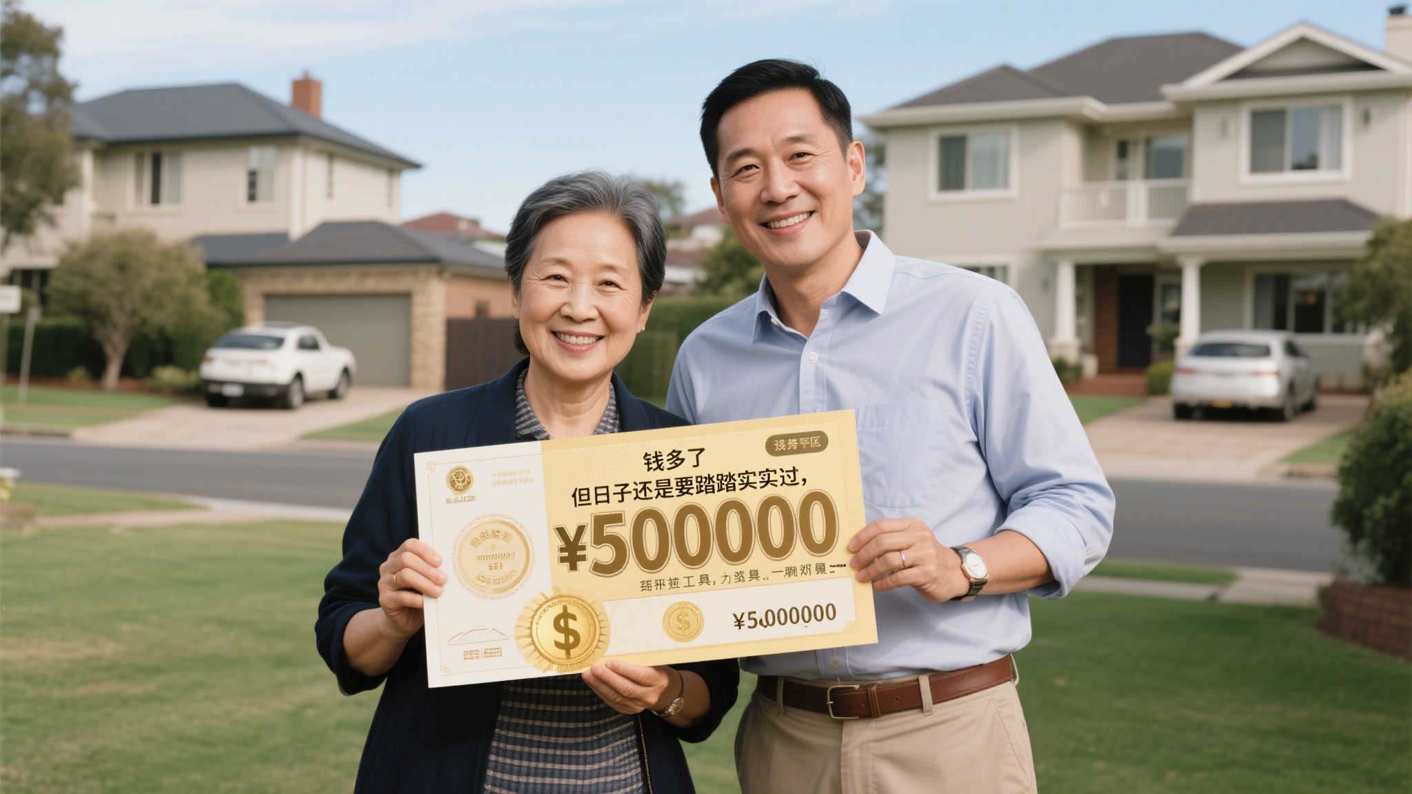 夫妇喜中5千万彩票大奖选择低调领奖 盼平静生活
