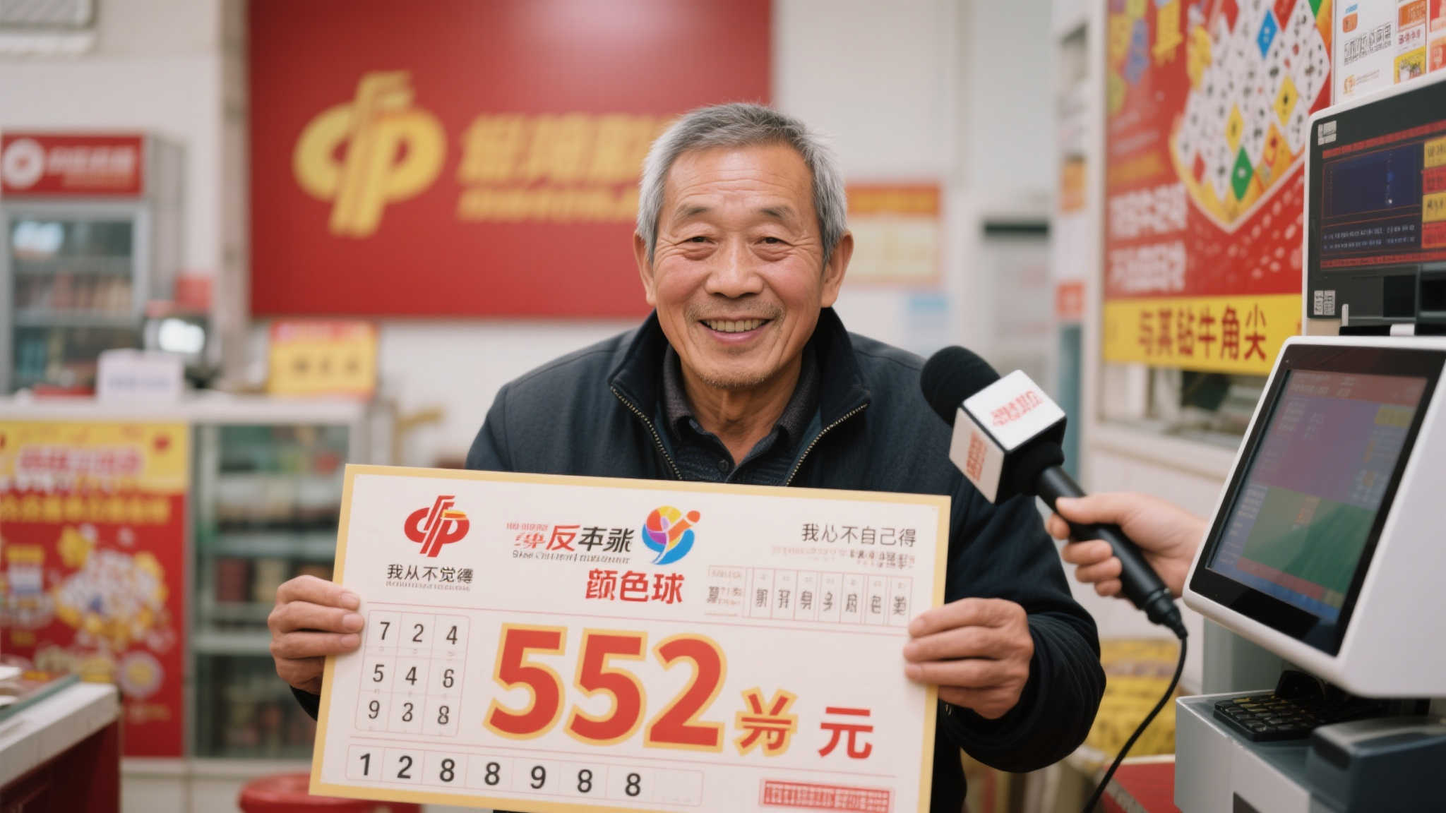 老彩民10元揽双色球552万 佛系选号心法揭秘