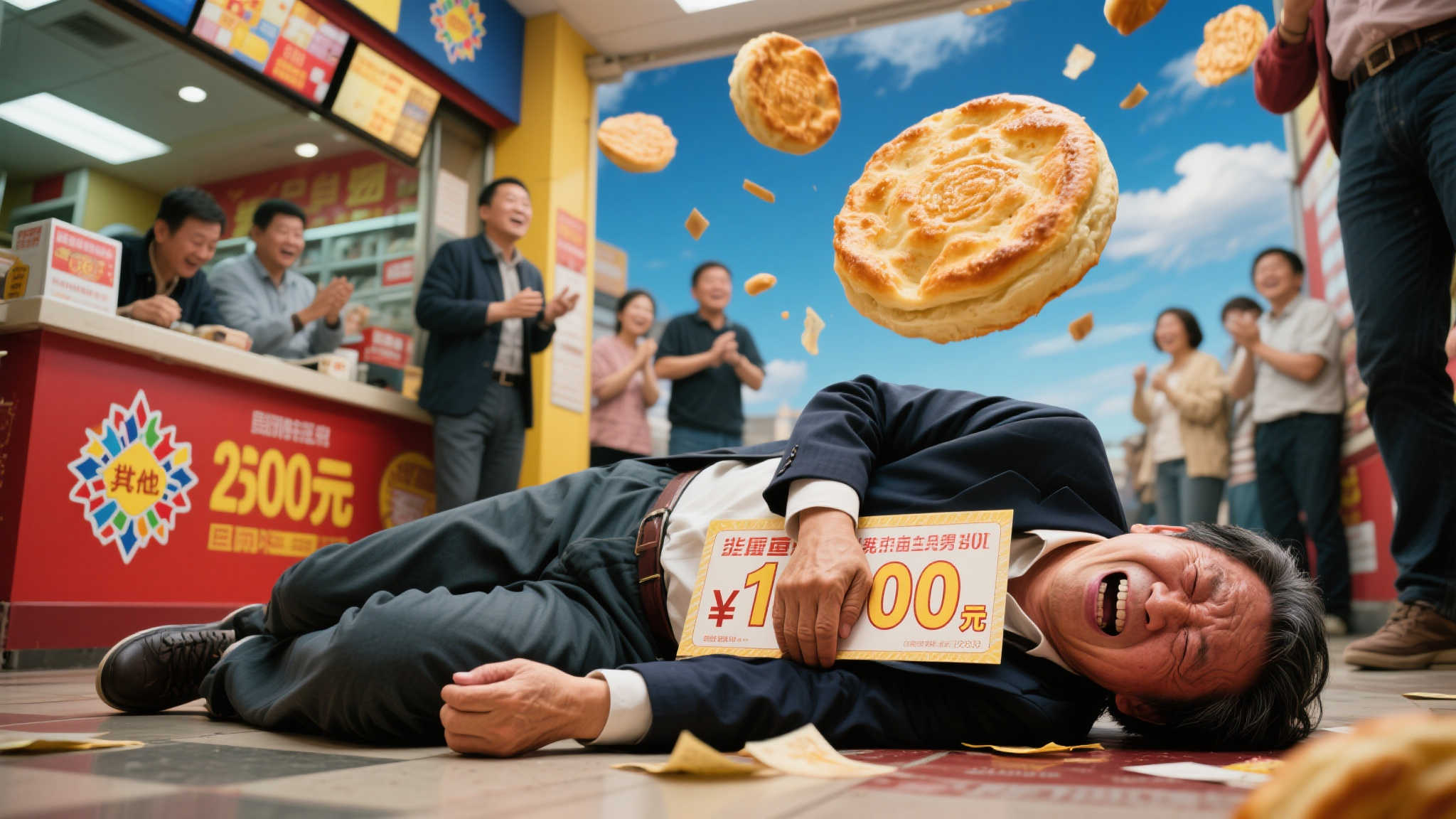 男子机选‘快乐8’喜中500万 兴奋整夜难眠