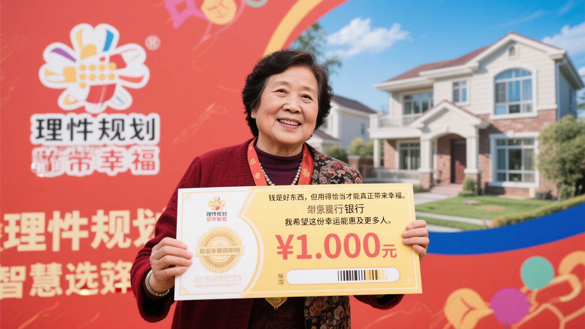 退休阿姨喜中9598万彩票大奖,圆梦购置人生首套房产 退休阿姨喜中9598万彩票大奖,圆梦购置人生首套房产